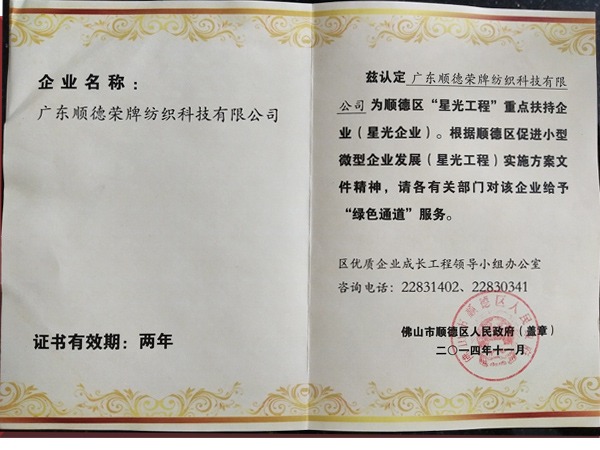 uwin电竞荣获政府重点扶持企业